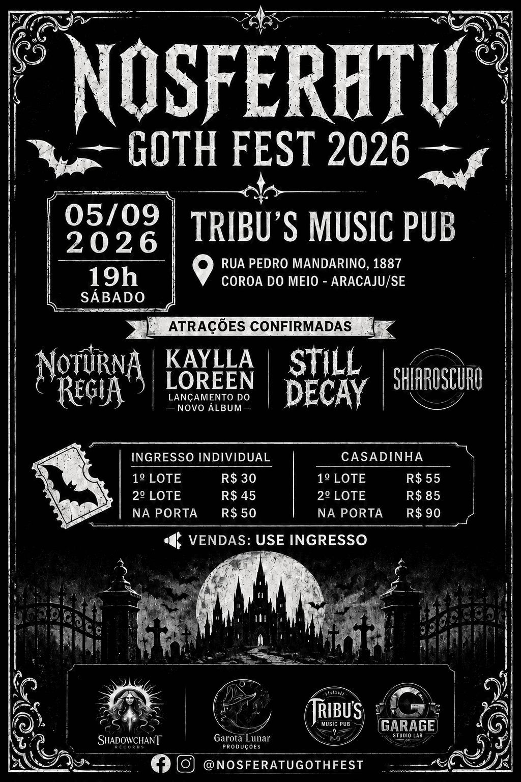 NOSFERATU  GOTH  FEST 🦇🕯️🍷
