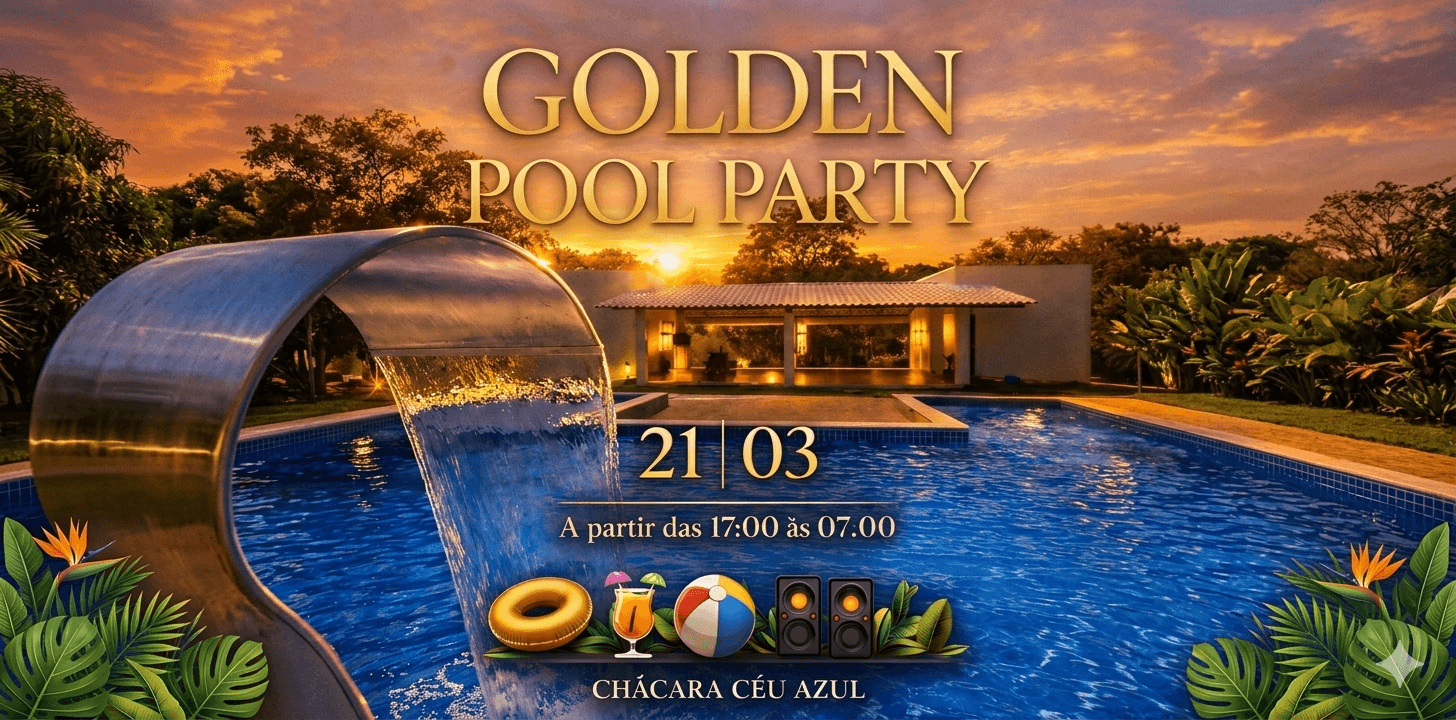 Golden Pool Party