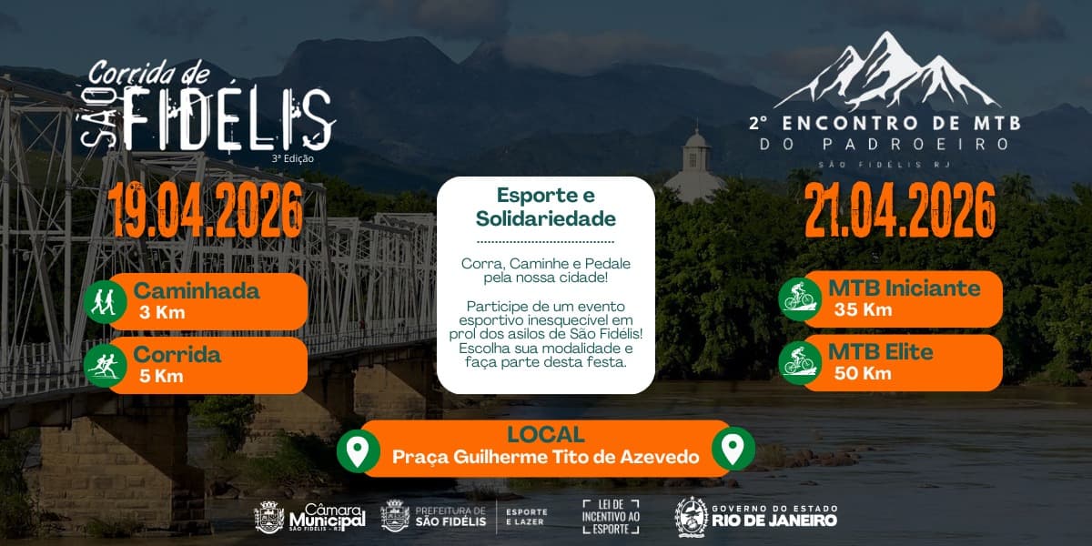 Corrida de rua e MTB de São Fidélis