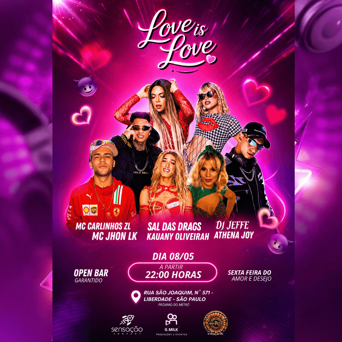 LOVE IS LOVE ingressos