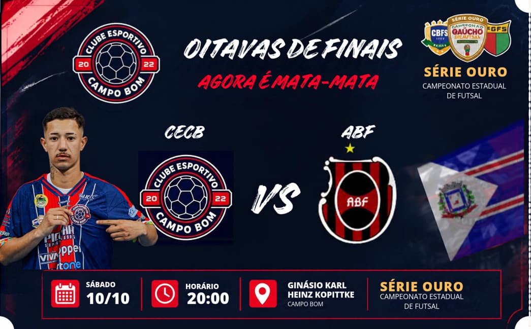 Jogo Série Ouro Futsal