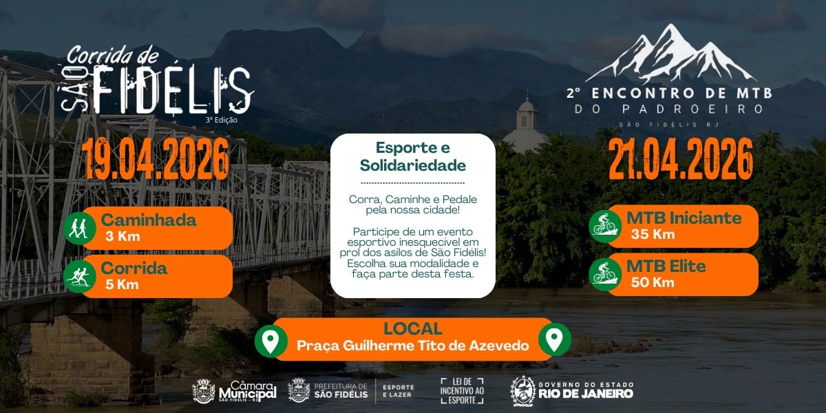 Corrida de rua e MTB de São Fidélis
