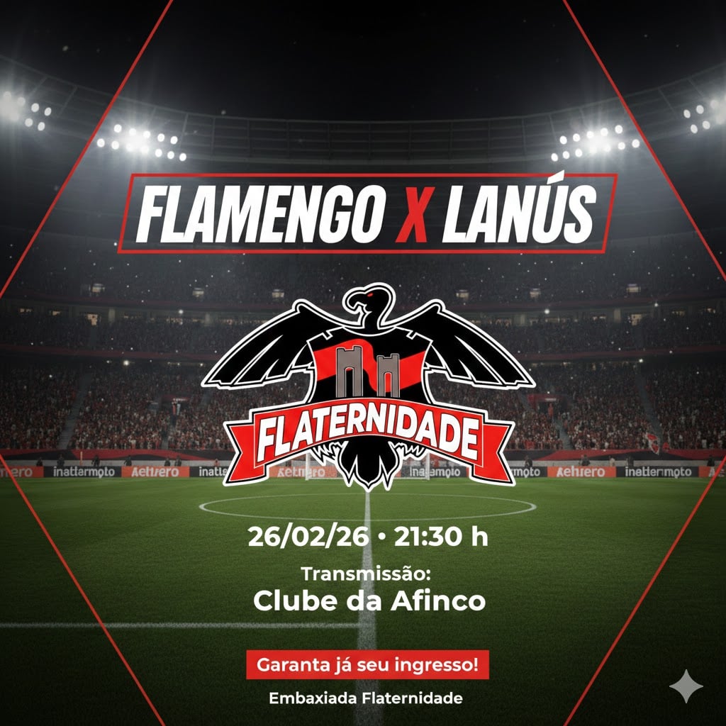 Final da Recopa: FLAMENGO x Lanus