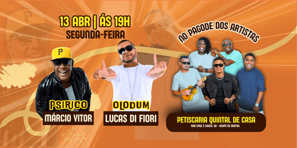 Pagode dos Artistas com Psirico e Lucas di Fiori - Olodum