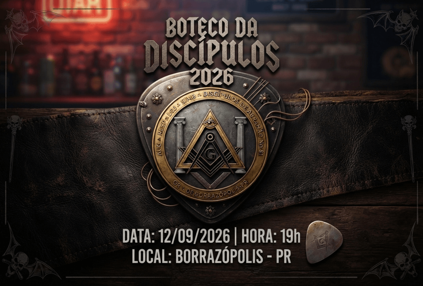 BOTECO DA DISCÍPULOS 2026