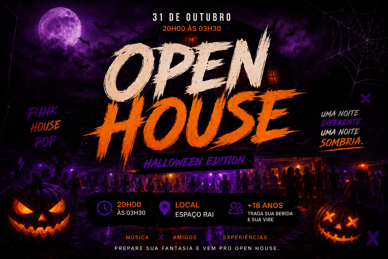 OPEN HOUSE HALLOWEEN-EDITION