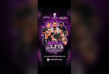 Baile de djs B-day DJ Eduardo santos