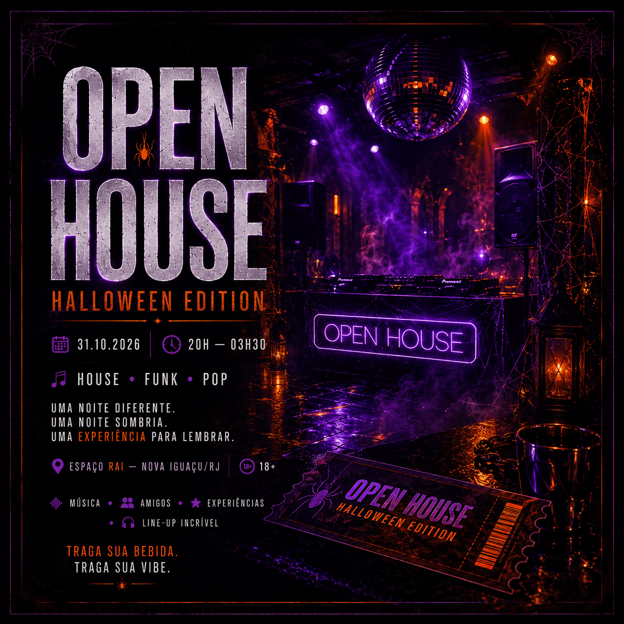 OPEN HOUSE HALLOWEEN-EDITION