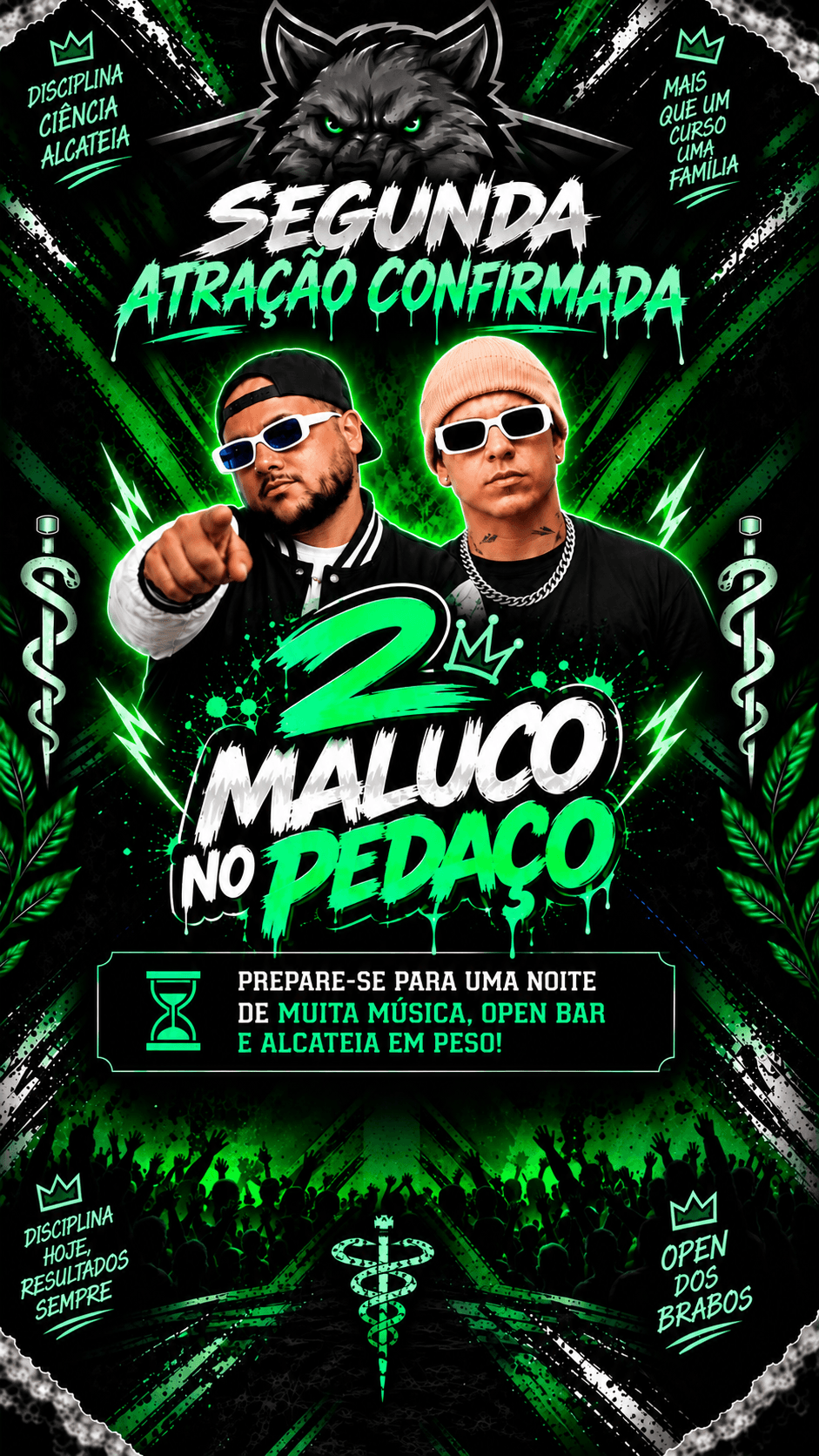 2 MALUCOS NO PEDAÇO