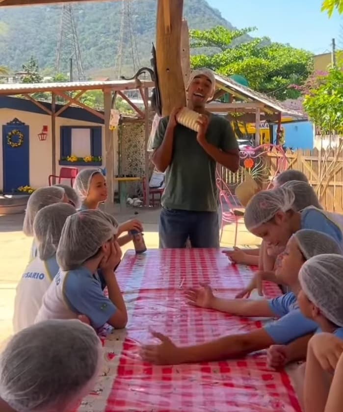 Aula de culinária