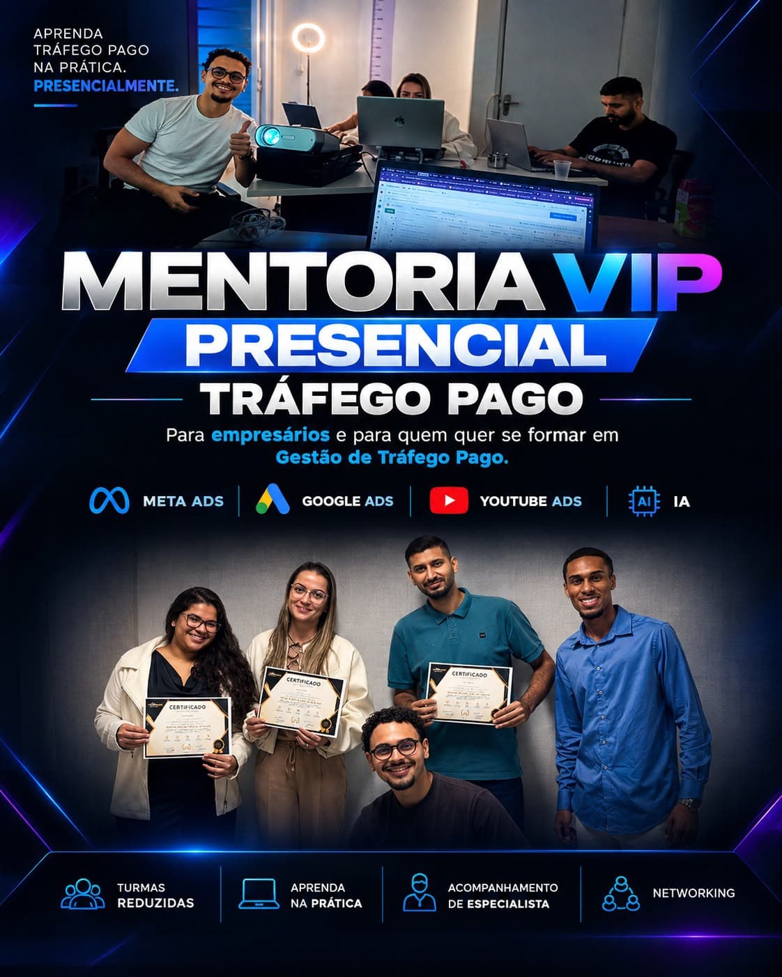 Curso Presencial de Trafego Pago + IA